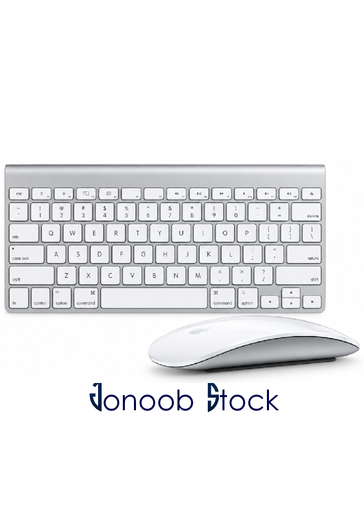 ست موس و کیبورد بی‌سیم اپل Apple Magic Mouse & Magic Keyboard نسل اول